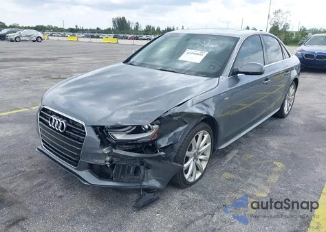 2014 Audi A4 2.0T Premium z USA, uszkodzony, nr VIN WAUAFAFLXEN001934